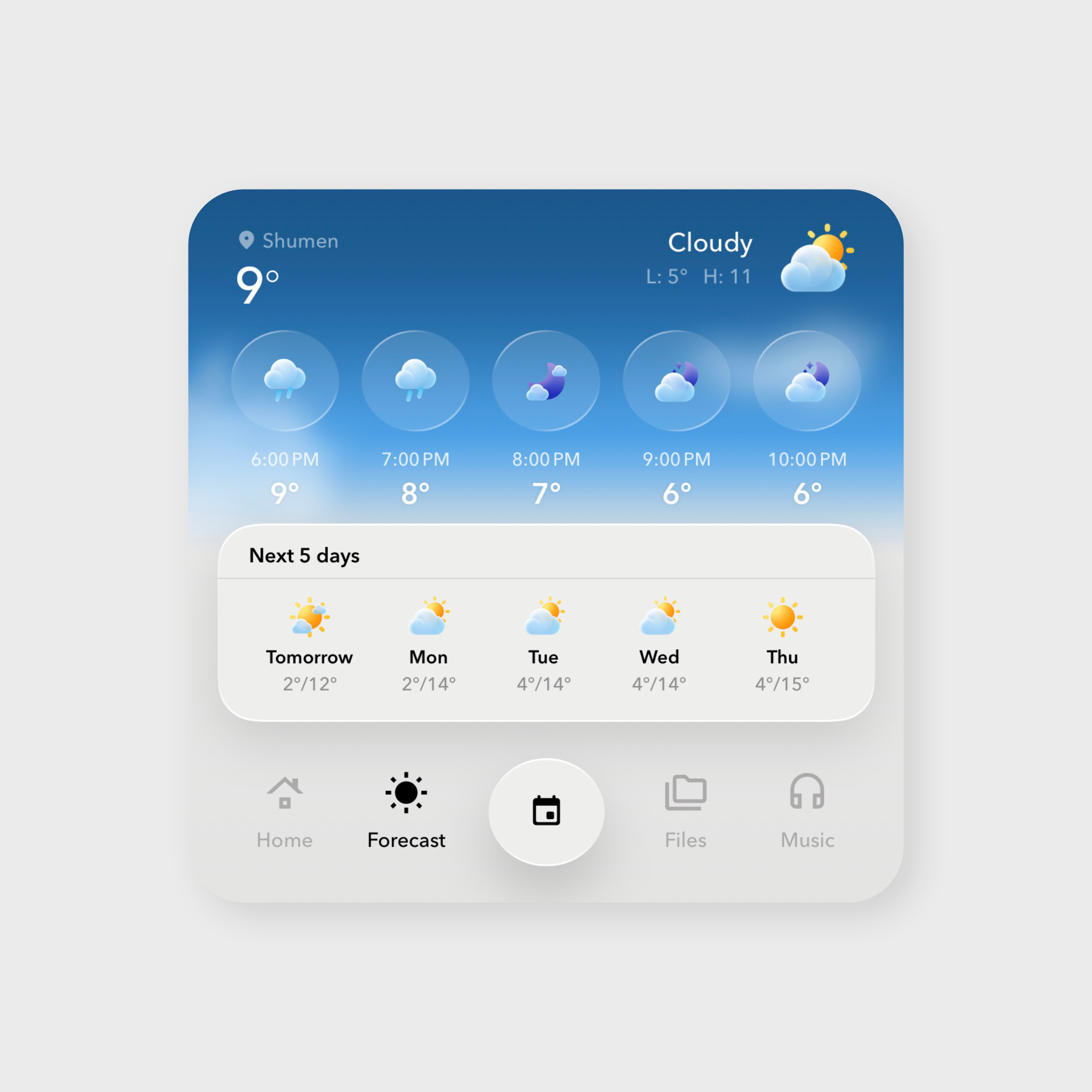 Atmos Widgy Widget