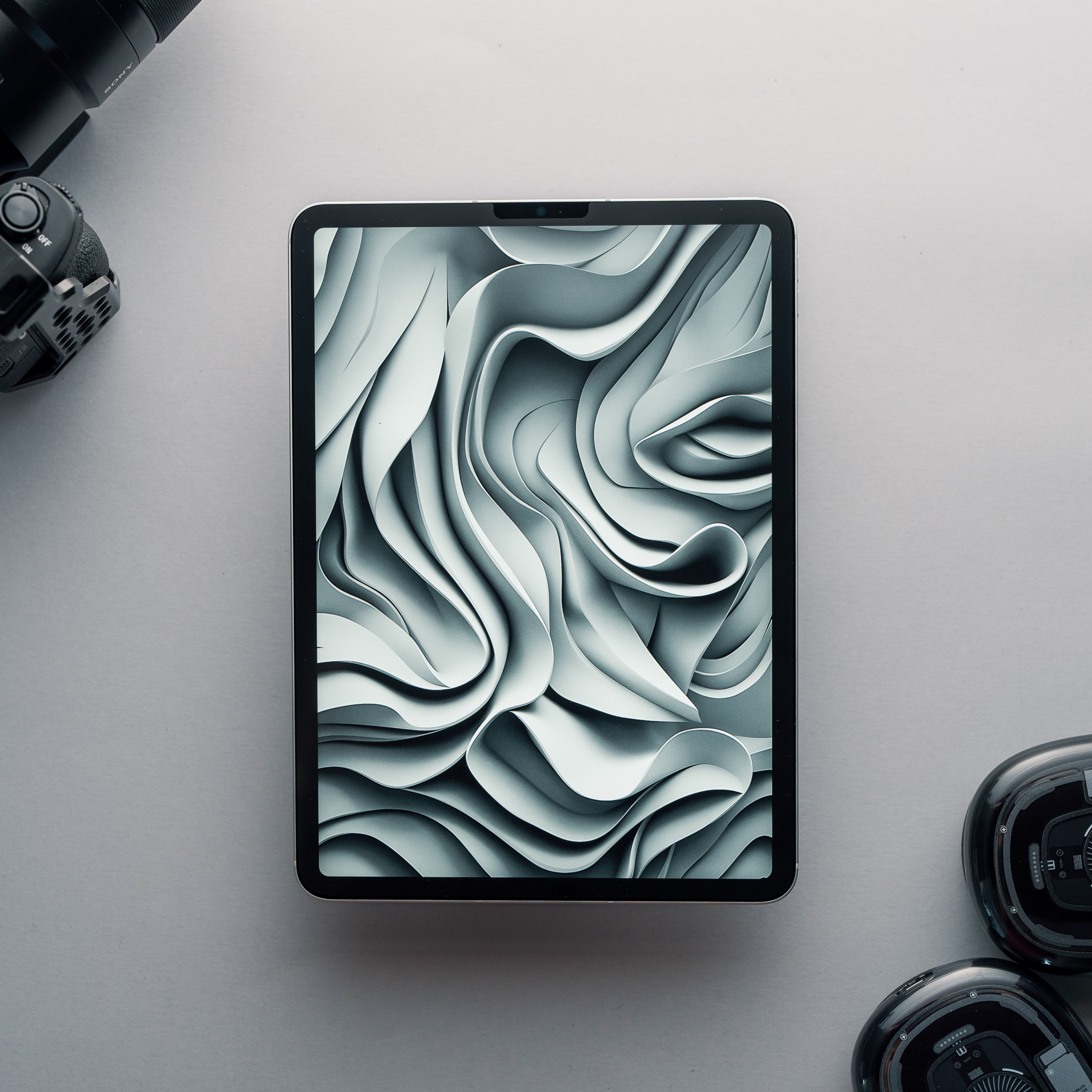 Grayscale Tides 8K Wallpaper Pack - Image 17