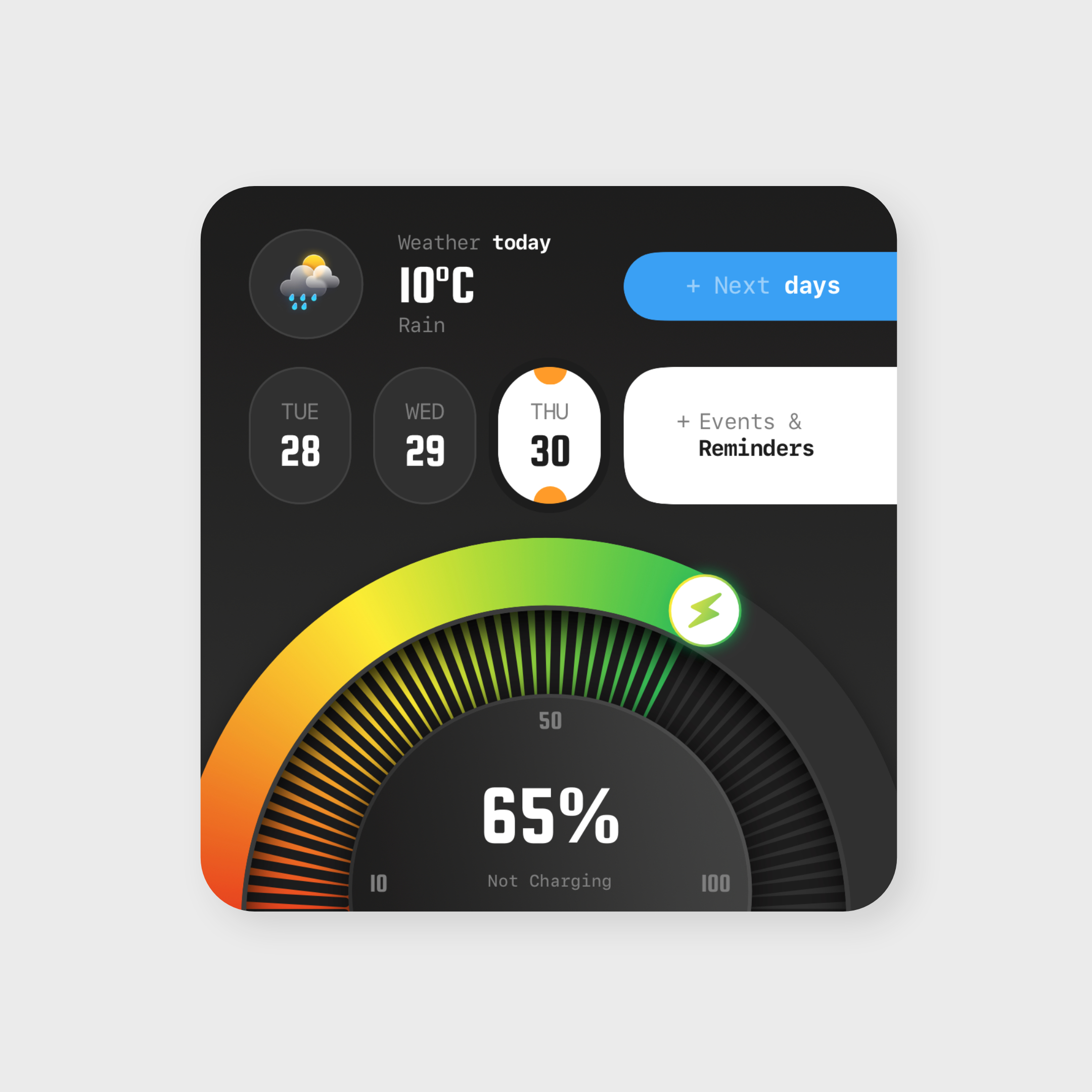 Vision Deck Widgy Widget