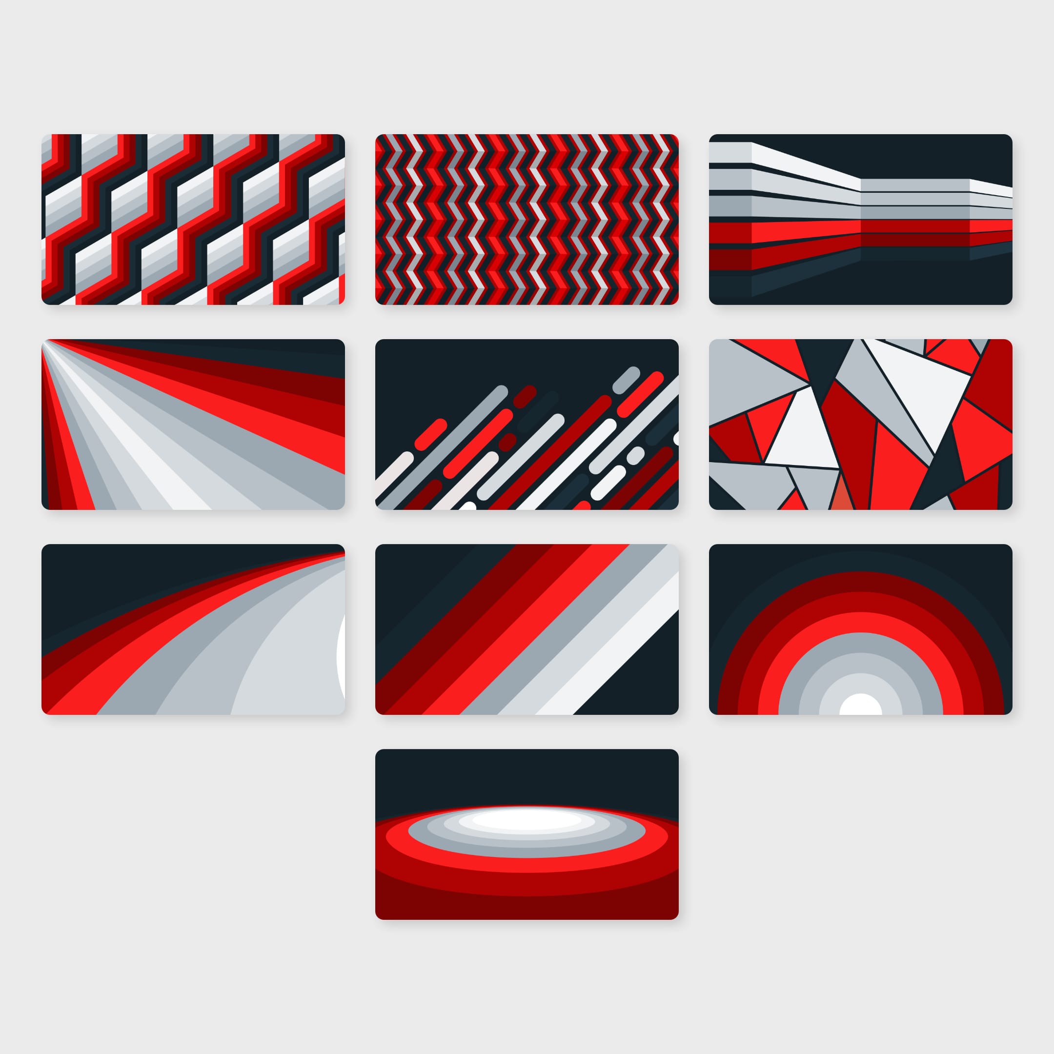 Crimson Symmetry 8K Wallpaper Pack - Image 8